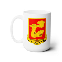 Load image into Gallery viewer, White Ceramic Mug 15oz - Army - 40th Artillery wo Txt