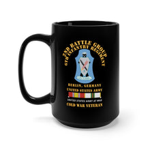 Load image into Gallery viewer, Black Mug 15oz - 2nd Battlegroup - 6th Infantry Regt - Berlin Bde, Germany - COLD SVC X 300