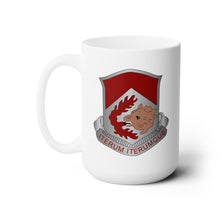 Load image into Gallery viewer, White Ceramic Mug 15oz - Army - 49th Field Artillery Battalion wo Txt