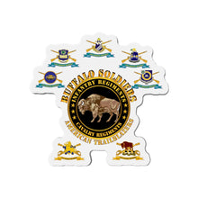 Load image into Gallery viewer, Die-Cut Magnets - Army - Buffalo Soldiers - Infantry - Cavalry Regiments - All DUIs X 300