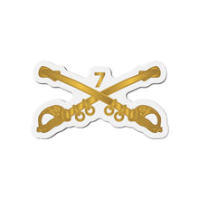 Load image into Gallery viewer, Die-Cut Magnets -SSI- Army - 7th Cavalry Branch wo Txt X 300
