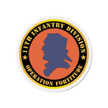 Load image into Gallery viewer, Die-Cut Magnets - Army - 11th Infantry Division - Operation Fortitude X 300