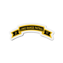 Load image into Gallery viewer, Die-Cut Magnets - Army - Tab - Troop D 17th Cav Long Range Patrol wo Txt X 300