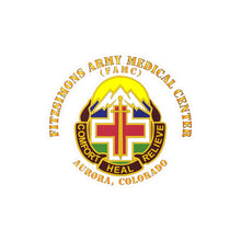 Load image into Gallery viewer, Kiss-Cut Vinyl Decals - Army - Fitzsimons Army Medical Center - Aurora Colorado
