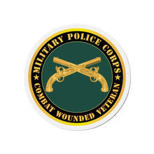Load image into Gallery viewer, Die-Cut Magnets - Army - Military Police - Branch - Combat Wounded Veteran X 300