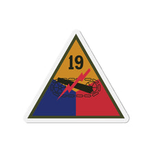 Load image into Gallery viewer, Die-Cut Magnets -SSI - 19th Armored Division X 300