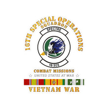 Load image into Gallery viewer, Kiss-Cut Vinyl Decals - SOF - 16th SOS - Combat Missions w VN SVC