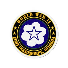 Load image into Gallery viewer, Die-Cut Magnets - Army - Fort Oglethorpe, Georgia - Army Training Center - WWII
