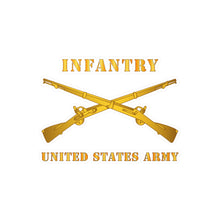 Load image into Gallery viewer, Kiss-Cut Vinyl Decals - Army - Infantry - Branch - US Army X 300