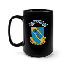 Load image into Gallery viewer, Black Mug 15oz - 751st Tank Battalion - PP w Scroll X 300