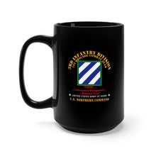 Load image into Gallery viewer, Black Mug 15oz - Army - 3rd ID - CBRNE - US NorthCom