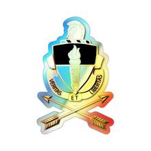 Load image into Gallery viewer, Holographic Die-cut Stickers - SOF - JFK Special Warfare Center DUI - Br wo txt
