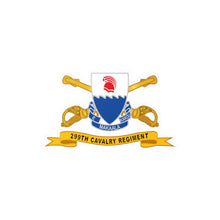 Load image into Gallery viewer, Kiss-Cut Vinyl Decals - Army - 299th Cavalry Regiment w Br - Ribbon X 300
