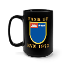 Load image into Gallery viewer, Black Mug 15oz - Flash - FANK TC - RVN 1972 - GOLD X 300