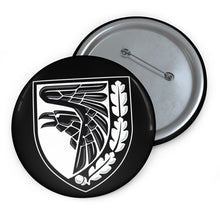 Load image into Gallery viewer, Custom Pin Buttons - Ukraine - 93rd Mechanized Brigade wo Txt X 300