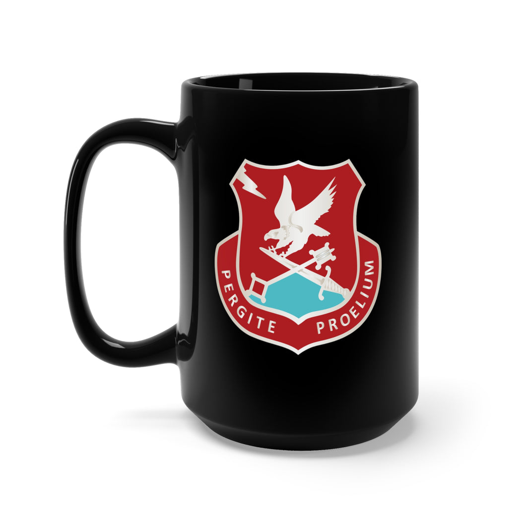 Black Mug 15oz - 506th Infantry Regiment, 4th Brigade Special Troops Battalion, 101st Airborne Division X 300