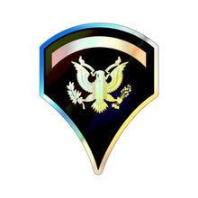 Load image into Gallery viewer, Holographic Die-cut Stickers - Specialist 5th Class - SP5 wo Txt