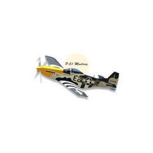 Load image into Gallery viewer, Kiss-Cut Vinyl Decals - Army Air Corps P-51 Mustang wo AAC X 300
