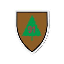 Load image into Gallery viewer, Die-Cut Magnets -SSI - 91st Infantry Division X 300