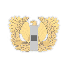 Load image into Gallery viewer, Kiss-Cut Stickers - Army - Warrant Officer - W01 - Flat - Eagle and Bar wo txt X 300