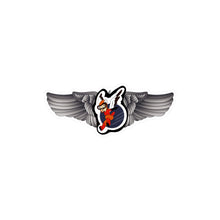 Load image into Gallery viewer, Kiss-Cut Vinyl Decals - AAC - WASP Wing w Finella wo Txt