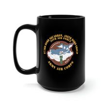 Load image into Gallery viewer, Black Mug 15oz - AAC - 873rd Bomb Squadron, 498th Bomb Group - 20th AAF X 300