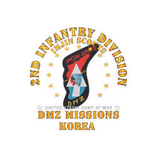 Load image into Gallery viewer, Kiss-Cut Vinyl Decals - Army - 2nd Infantry Division - ImJin Scout -DMZ Missions