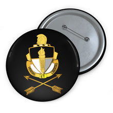Load image into Gallery viewer, Custom Pin Buttons - SOF - JFK Special Warfare Center DUI - Br wo txt