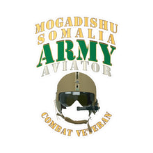 Load image into Gallery viewer, Kiss-Cut Vinyl Decals - Army - ARMY - Aviator - Mogadishu, Somalia- Combat Vet X 300
