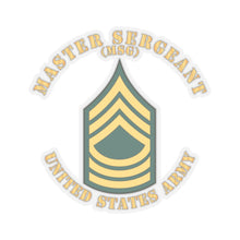 Load image into Gallery viewer, Kiss-Cut Stickers - Army - Master Sergeant - MSG - Flat X 300