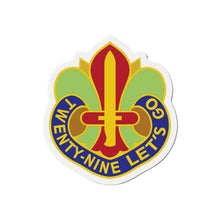 Load image into Gallery viewer, Die-Cut Magnets - DUI - 29th Infantry Division X 300