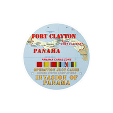 Load image into Gallery viewer, Kiss-Cut Vinyl Decals - Just Cause - Ft Clayton - CZ w Map w Svc Ribbons