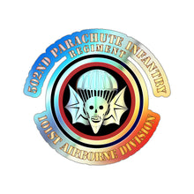 Load image into Gallery viewer, Holographic Die-cut Stickers - 502nd PIR - 101st Airborne Division