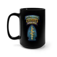 Load image into Gallery viewer, Black Mug 15oz - SOF - Special Forces - Ranger -SSI V1