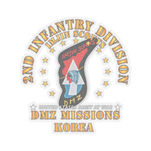 Load image into Gallery viewer, Kiss-Cut Stickers - Army - 2nd Infantry Division - ImJin Scout -DMZ Missions