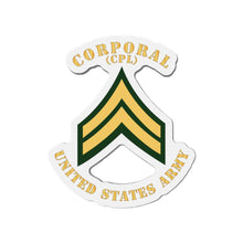 Load image into Gallery viewer, Die-Cut Magnets -SSI -Army - Corporal - CPL - Flat X 300