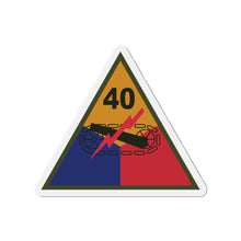 Load image into Gallery viewer, Die-Cut Magnets -SSI - 40th Armored Division X 300