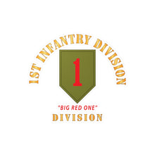 Load image into Gallery viewer, Kiss-Cut Vinyl Decals - SSI - 1st Infantry Division - Big Red One X 300