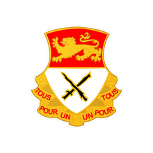 Load image into Gallery viewer, Kiss-Cut Vinyl Decals - Army - 15th Cavalry Regiment wo Txt