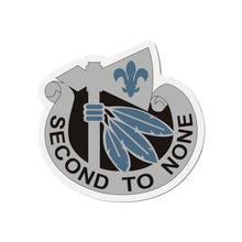 Load image into Gallery viewer, Die-Cut Magnets - DUI - 2nd Infantry Division X 300