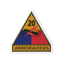 Load image into Gallery viewer, Die-Cut Magnets -SSI - 20th Armored Division w Name Tape X 300
