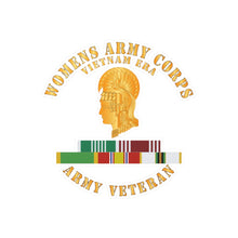 Load image into Gallery viewer, Kiss-Cut Vinyl Decals - Army - Womens Army Corps Vietnam Era - w ARCOM - GCMDL- WAC - NDSM - COLD X 300