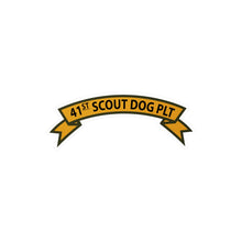 Load image into Gallery viewer, Kiss-Cut Vinyl Decals - Army - 41st Scout Dog Platoon wo Txt