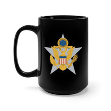 Load image into Gallery viewer, Black Mug 15oz - Branch Insignia - Officer - General Staff X 300