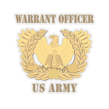 Load image into Gallery viewer, Kiss-Cut Stickers - Army - Emblem - Warrant Officer Insignia X 300