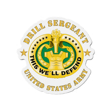 Load image into Gallery viewer, Die-Cut Magnets - Drill Sgt Badge - United States Army X 300