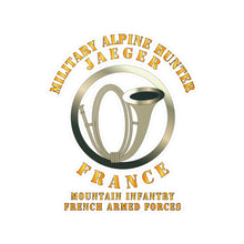 Load image into Gallery viewer, Kiss-Cut Vinyl Decals - France - Military Alpine Hunter