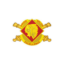 Load image into Gallery viewer, Kiss-Cut Vinyl Decals - Army - 45th Artillery Brigade w Branch