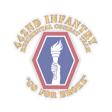 Load image into Gallery viewer, Kiss-Cut Stickers - Army - 442nd Infantry Regimental Combat Team X 300