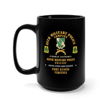Load image into Gallery viewer, Black Mug 15oz - 88th Military Police Company, 800th Military Police Brigade, Ft Eustis, VA X 300